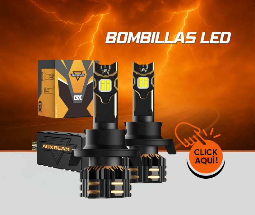 Foros delanteros LED