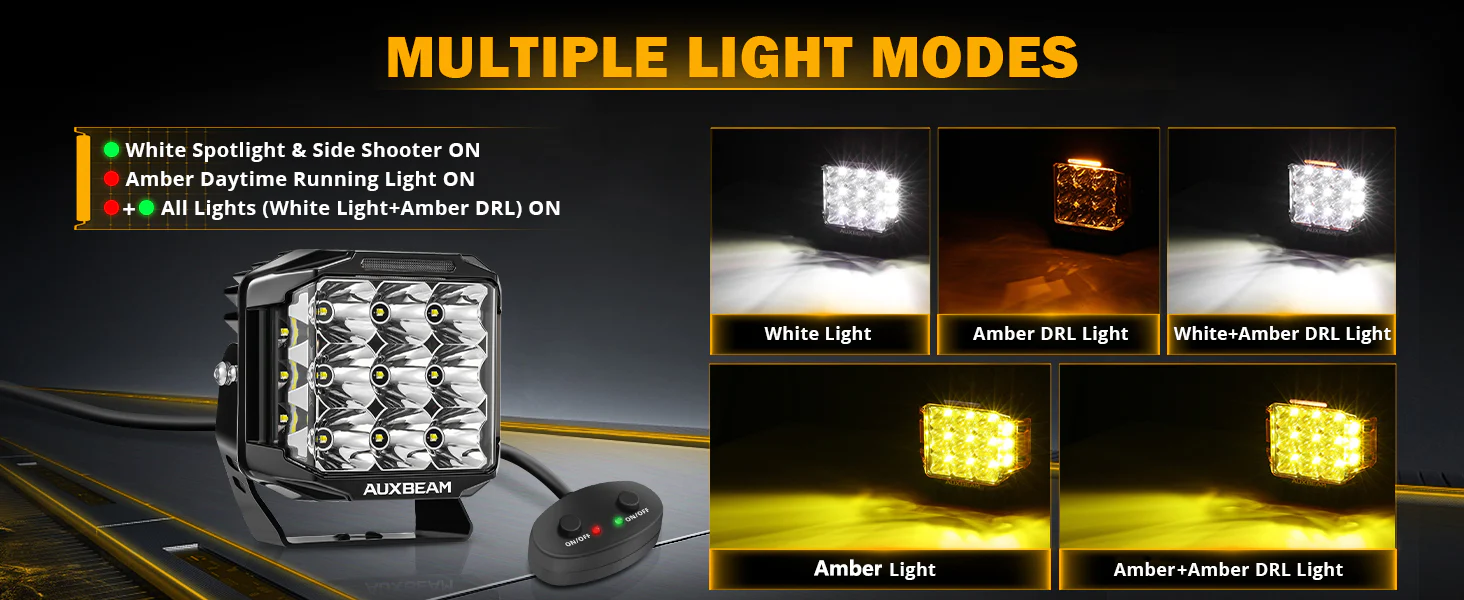 Faros luces neblineros auxiliares