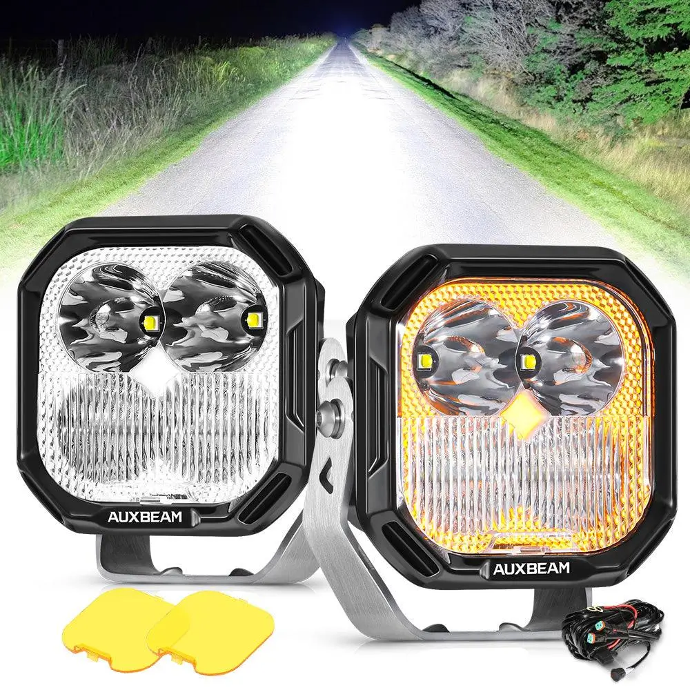 Faros luces focos LED neblineros motos autos camioneta SUV JEEP 12V