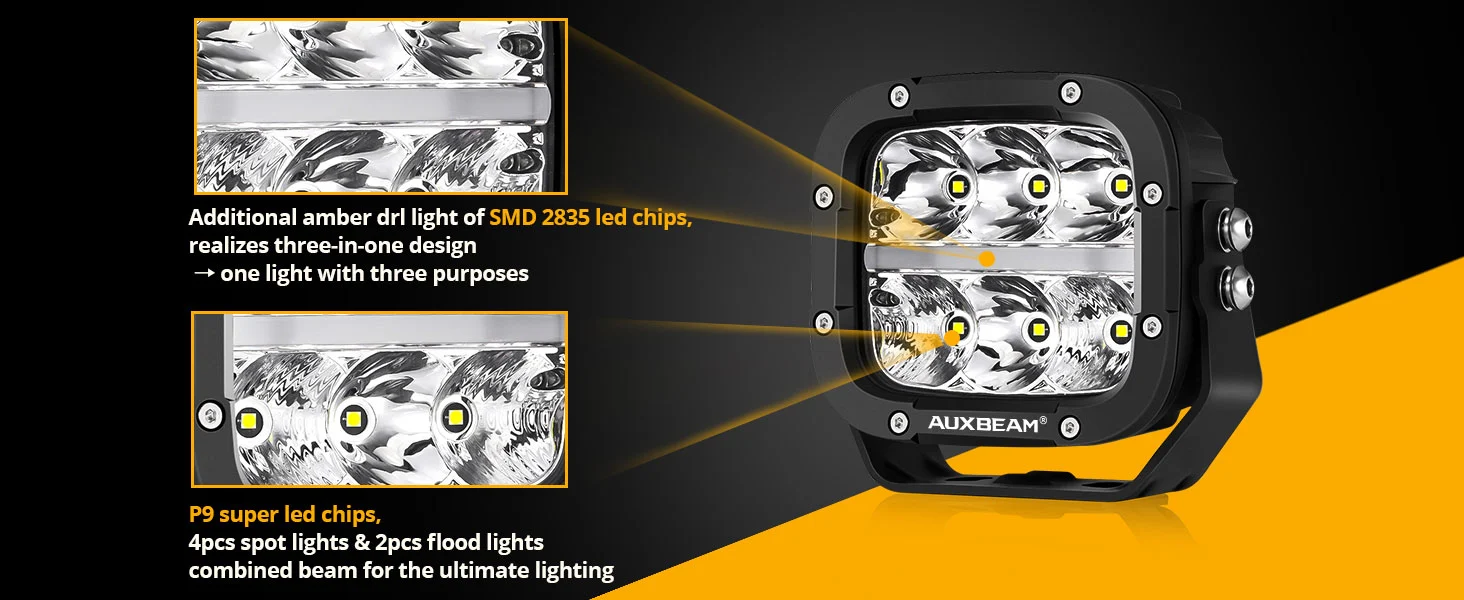 Neblineros faros auxiliares LED
